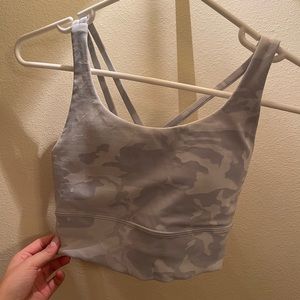 Lululemon camo sports bra size 2